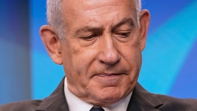 Israeli Prime Minister Benjamin Netanyahu took a 13-hour flight. (AP) Israeli Prime Minister Benjamin Netanyahu took a 13-hour flight. (AP)