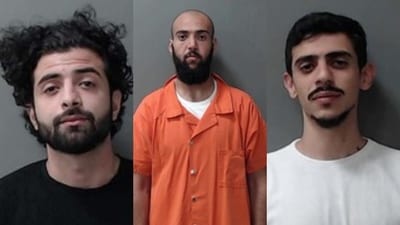 The three were arrested for shooting in the direction of a field where a baseball coach and players were engaged in a pregame prayer. (Waller County Sheriff's Office) The three were arrested for shooting in the direction of a field where a baseball coach and players were engaged in a pregame prayer. (Waller County Sheriff's Office)