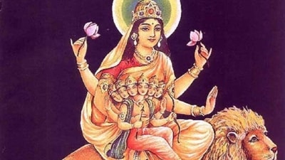 Navratri 2025 Day 5: On day 5 of Navratri, devotees worship Maa Skandamata and wear the colour green to honour her. Navratri 2025 Day 5: On day 5 of Navratri, devotees worship Maa Skandamata and wear the colour green to honour her.
