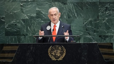 Israeli PM Benjamin Netanyahu told world leaders that their decision to recognise Palestinian state "will encourage terrorism against Jews, innocent people everywhere". (AFP) Israeli PM Benjamin Netanyahu told world leaders that their decision to recognise Palestinian state "will encourage terrorism against Jews, innocent people everywhere". (AFP)