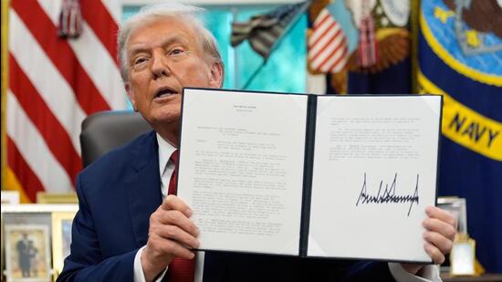 President Donald Trump. (AP)