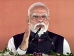 Prime Minister Narendra Modi addresses the gathering at a public rally in Jharsuguda, Odisha, on Saturday. (X) Prime Minister Narendra Modi addresses the gathering at a public rally in Jharsuguda, Odisha, on Saturday. (X)