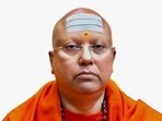 Swami Chaitanyananda Saraswati alias Parthasarathy, who served as the director of Sri Sharada Institute of Indian Management in Vasant Kunj, now faces allegations of sexually harassing at least 17 students. (HT File)