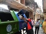 The new contract will cover sweeping of roads, pavements, and other public areas across Sectors 31 to 56, 61, and 63, excluding Behlana village. (HT Photo for representation)
