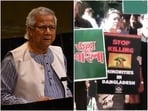 Protests against Yunus led by Sheikh Hasina supporters outside UN. Protests against Yunus led by Sheikh Hasina supporters outside UN.
