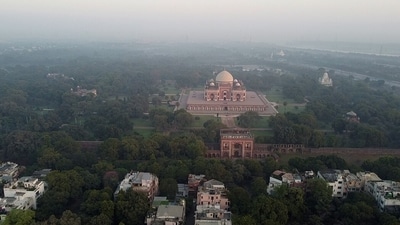 Delhi's pollution on Saturday was largely due to the formation of a cyclonic circulation that pulled dust into the city. (ANI File) Delhi's pollution on Saturday was largely due to the formation of a cyclonic circulation that pulled dust into the city. (ANI File)