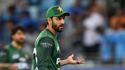 Pakistan captain Salman Ali Agha during the ongoing Asia Cup. (AFP)