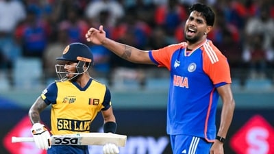 Harshit Rana had an expensive outing against Sri Lanka in Asia Cup match. (AFP) Harshit Rana had an expensive outing against Sri Lanka in Asia Cup match. (AFP)