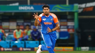 Harshit Rana conceded 54 runs in his quota of four overs against Sri Lanka. (REUTERS)
