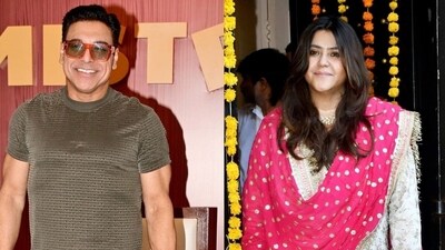 Ram Kapoor and Ektaa Kapoor seem to have buried the hatchet. Ram Kapoor and Ektaa Kapoor seem to have buried the hatchet.