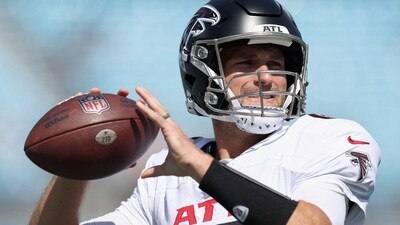 Kirk Cousins of the Atlanta Falcons. (Getty Images via AFP) Kirk Cousins of the Atlanta Falcons. (Getty Images via AFP)