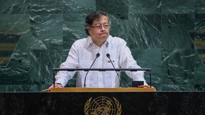 On Tuesday, Colombian President Gustavo Petro was in New York for the United Nations General Assembly, where he sharply denounced the Trump administration and urged for a criminal probe into recent US raids on accused drug trafficking boats in the Caribbean. (AFP) On Tuesday, Colombian President Gustavo Petro was in New York for the United Nations General Assembly, where he sharply denounced the Trump administration and urged for a criminal probe into recent US raids on accused drug trafficking boats in the Caribbean. (AFP)