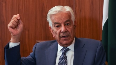 Pakistan's Defence Minister Khawaja Muhammad Asif. (REUTERS)