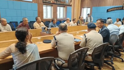 Meghalaya deputy chief minister Prestone Tynsong chaired a high-level review meeting on the Garo Accord on Friday. Meghalaya deputy chief minister Prestone Tynsong chaired a high-level review meeting on the Garo Accord on Friday.