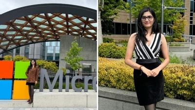 The Indian techie at Microsoft shared her marksheets from her school and college days in a video. (Instagram/@shivanjaliverse)
