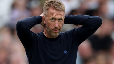 West Ham United removed head coach Graham Potter on September 27. (Action Images via Reuters)