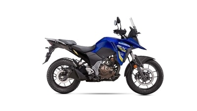 2025 Suzuki V-Storm 250 in new Pearl Fresh Blue colour scheme. 2025 Suzuki V-Storm 250 in new Pearl Fresh Blue colour scheme.
