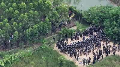 Cambodia’s Ministry of National Defence said Thai military forces initially fired small arms and mortar rounds on its An Seh military base. (AFP) Cambodia’s Ministry of National Defence said Thai military forces initially fired small arms and mortar rounds on its An Seh military base. (AFP)