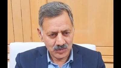 Technical education and town and country planning (TCP) minister Rajesh Dharmani (HT File)