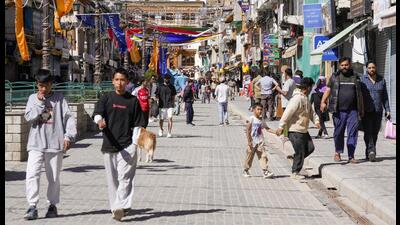 The Ladakh administration on Saturday began phased relaxation of the curfew imposed in Leh after the violence. (PTI)