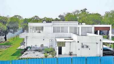 The bungalow in southeast Delhi’s Jal Vihar. (HT Archive) The bungalow in southeast Delhi’s Jal Vihar. (HT Archive)