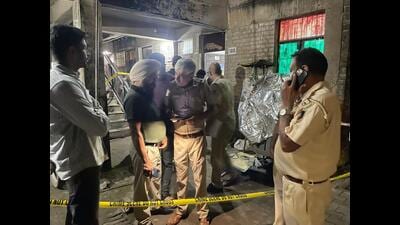 Two days after twin firing incidents in the tricity, including one at Chandigarh’s Khajeri Hotel, unidentified men in three to four cars opened fire at two persons in Dhanas colony on Saturday evening, leaving one person injured. The injured, Sunil, sustained a bullet injury on his hand and was shifted to the PGIMER. (HT Photo) Two days after twin firing incidents in the tricity, including one at Chandigarh’s Khajeri Hotel, unidentified men in three to four cars opened fire at two persons in Dhanas colony on Saturday evening, leaving one person injured. The injured, Sunil, sustained a bullet injury on his hand and was shifted to the PGIMER. (HT Photo)
