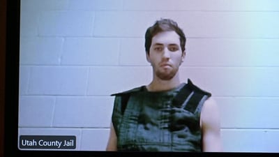 Tyler Robinson, 22, the suspect in the shooting death of Charlie Kirk (via REUTERS)