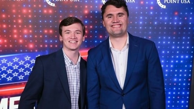 Brilyn Hollyhand kicked off a 10-campus tour with Charlie Kirk's Turning Point USA. (X/@BrilynHollyhand) Brilyn Hollyhand kicked off a 10-campus tour with Charlie Kirk's Turning Point USA. (X/@BrilynHollyhand)