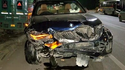 Earlier this month, 38-year-old Gagandeep Kaur Makkad was arrested by police for being the driver of the car which rammed into Navjot Singh (52) and his wife in Delhi's Dhaula Kuan. (ANI) Earlier this month, 38-year-old Gagandeep Kaur Makkad was arrested by police for being the driver of the car which rammed into Navjot Singh (52) and his wife in Delhi's Dhaula Kuan. (ANI)