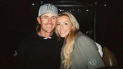 White and Knapp began dating in August 2023. Their relationship became public in February 2024, after Knapp won the Mexico Open. (Instagram) White and Knapp began dating in August 2023. Their relationship became public in February 2024, after Knapp won the Mexico Open. (Instagram)