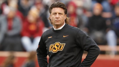 Former Oklahoma State University football coach Mike Gundy was terminated on Tuesday. (X) Former Oklahoma State University football coach Mike Gundy was terminated on Tuesday. (X)