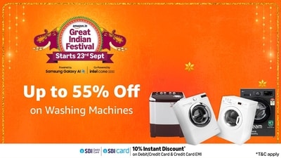 Discover 7 kg washing machines at Amazon Great Indian Festival Discover 7 kg washing machines at Amazon Great Indian Festival