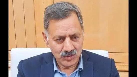 Technical education and town and country planning (TCP) minister Rajesh Dharmani (HT File)