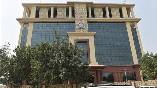 The National Investigation Agency headquarters at CGO complex in New Delhi. (Mohd Zakir/HT Photo)