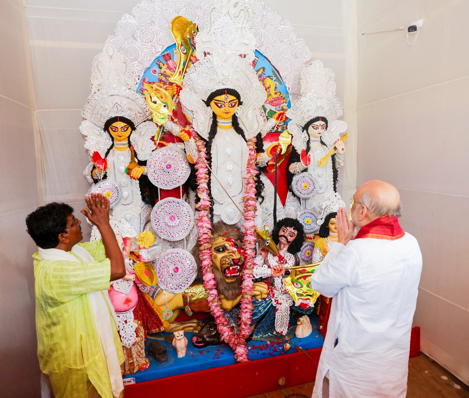 Visit Kolkata during Durga Puja.