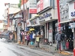 A crowded area in Pimpri-Chinchwad (HT) A crowded area in Pimpri-Chinchwad (HT)