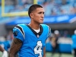 Will Tetairoa McMillan play today’s game against New England Patriots?