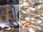 The site of a stampede in Kurur, where over 30 people were killed. The site of a stampede in Kurur, where over 30 people were killed.