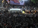 Mega rallies should be allowed only in large open spaces, with clear entry and exit routes, crowd control personnel, and medical emergency facilities (AFP) Mega rallies should be allowed only in large open spaces, with clear entry and exit routes, crowd control personnel, and medical emergency facilities (AFP)