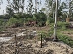 Officials said the company has settled a case related with corporate insolvency resolution pending in the national company law tribunal (NCLT) and has assured the Greater Noida authority to clear its land cost dues while also delivering the project to homebuyers soon. (HT Photos)