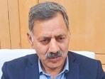 Technical education and town and country planning (TCP) minister Rajesh Dharmani (HT File) Technical education and town and country planning (TCP) minister Rajesh Dharmani (HT File)