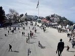 The India meteorological department’s (IMD) Shimla office has predicted dry weather to prevail in Himachal Pradesh till October 3. (HT File) The India meteorological department’s (IMD) Shimla office has predicted dry weather to prevail in Himachal Pradesh till October 3. (HT File)
