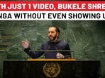 El Salvador’s President Nayib Bukele at the UNGA
