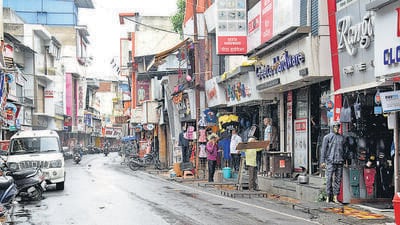 A crowded area in Pimpri-Chinchwad (HT)