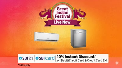 Check out the best ACs and dishwashers during the Amazon Great Indian Festival