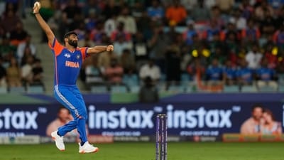 India's Jasprit Bumrah bowls a delivery during the 2025 Asia Cup. (AP) India's Jasprit Bumrah bowls a delivery during the 2025 Asia Cup. (AP)