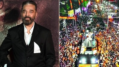 Kamal Haasan spoke about the stampede in Vijay's Karur rally. Kamal Haasan spoke about the stampede in Vijay's Karur rally.