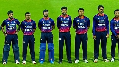 Nepal defeat West Indies in the first T20I by 19 runs (Screengrab - Fancode) Nepal defeat West Indies in the first T20I by 19 runs (Screengrab - Fancode)