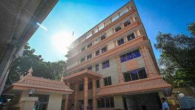 The office on DDU Marg. (Sanchit Khanna/HT Photo) The office on DDU Marg. (Sanchit Khanna/HT Photo)