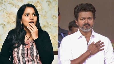 Vinodhini Vaidynathan wrote a long note on social media about why she believes Vijay should've stayed an actor. Vinodhini Vaidynathan wrote a long note on social media about why she believes Vijay should've stayed an actor.